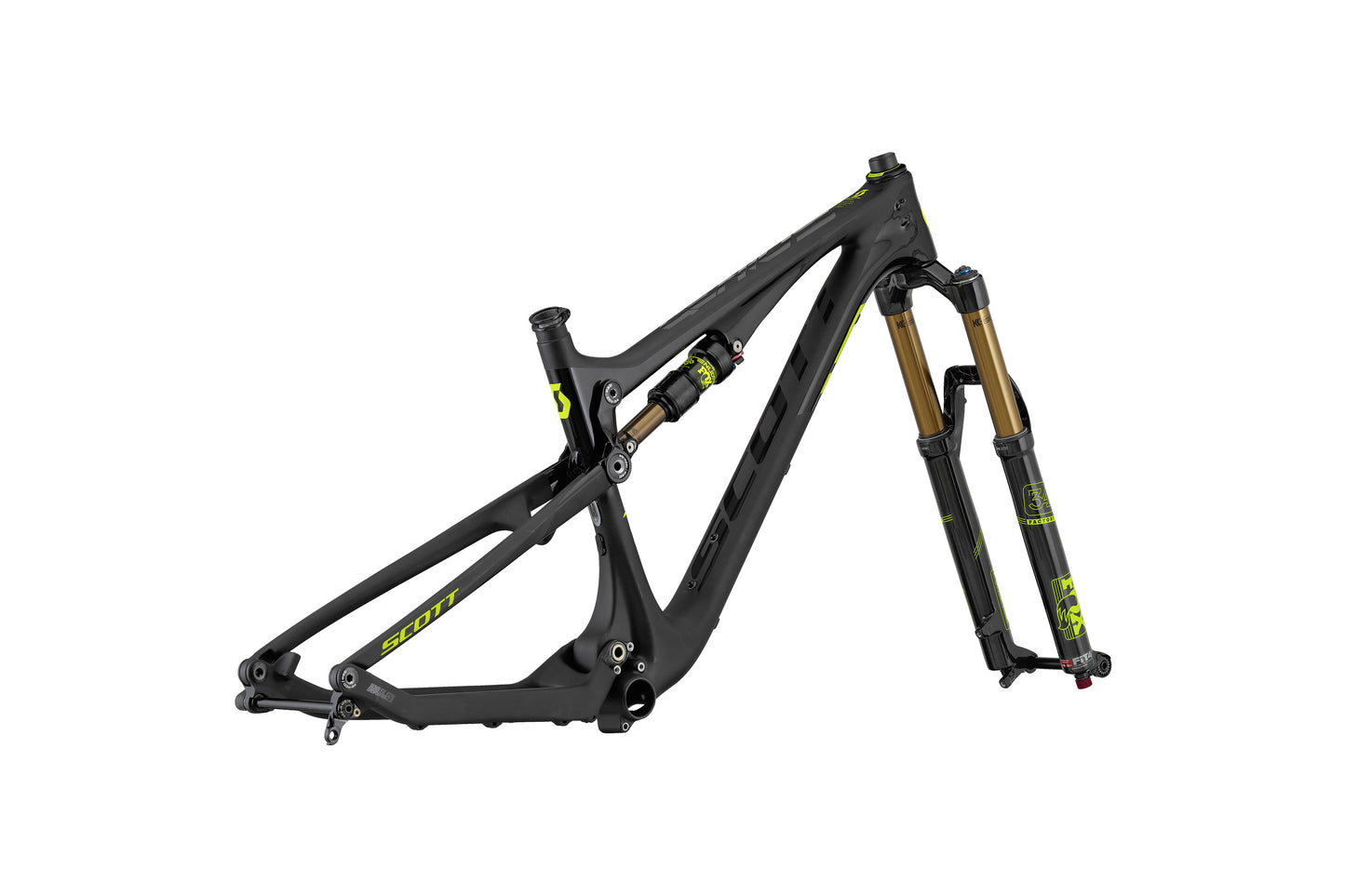 Scott Genius 700 Frameset+Fork Blk/NeonGrn