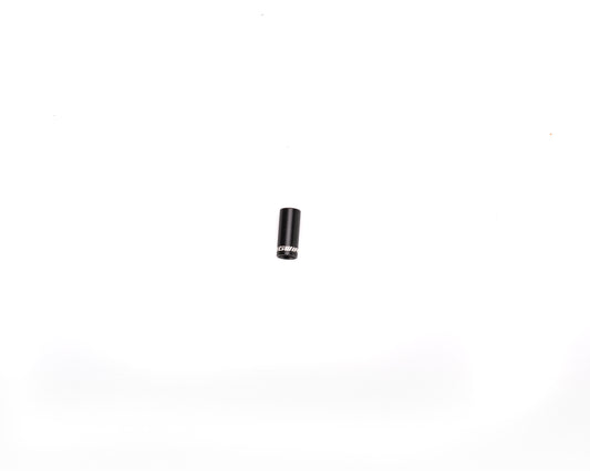 Jagwire 4mm Open Pre-Crimped Brake End Caps Black Alloy w/opkge