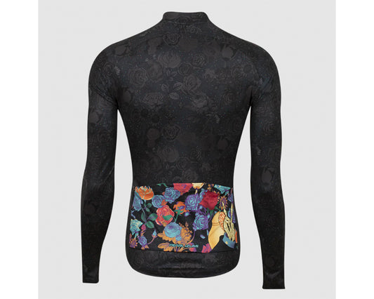 PEARL IZUMI Pearl Izumi Attack Ls Jersey Ltd Ed Grateful Dead Rambler Blk Stripe - Black