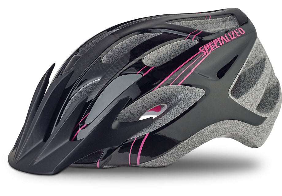 womens pink bicycle helmet Specialized Sierra Wmn Helmet Gloss Acid Pink Arc Womens