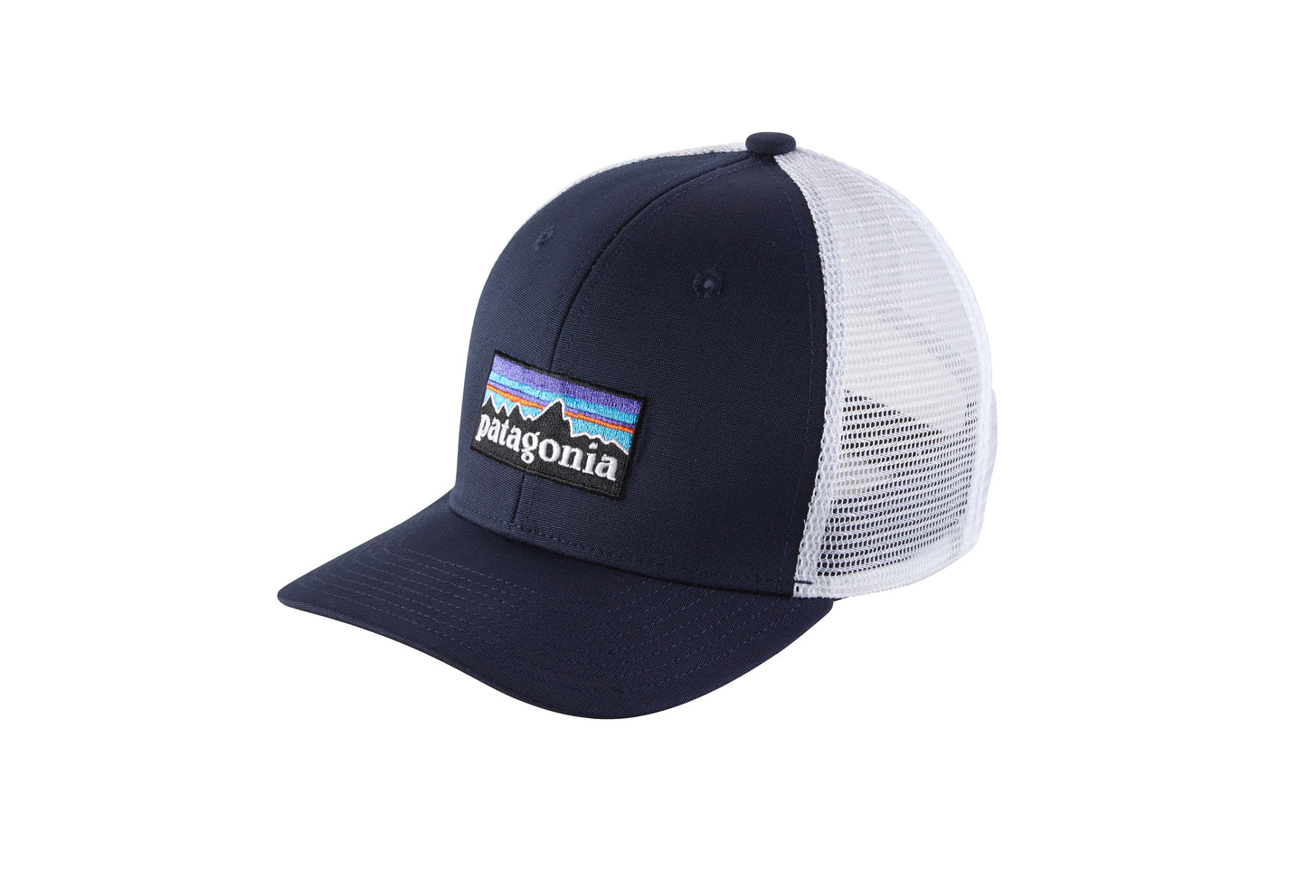 Patagonia Trucker Hat Kids P-6 Navy Blue