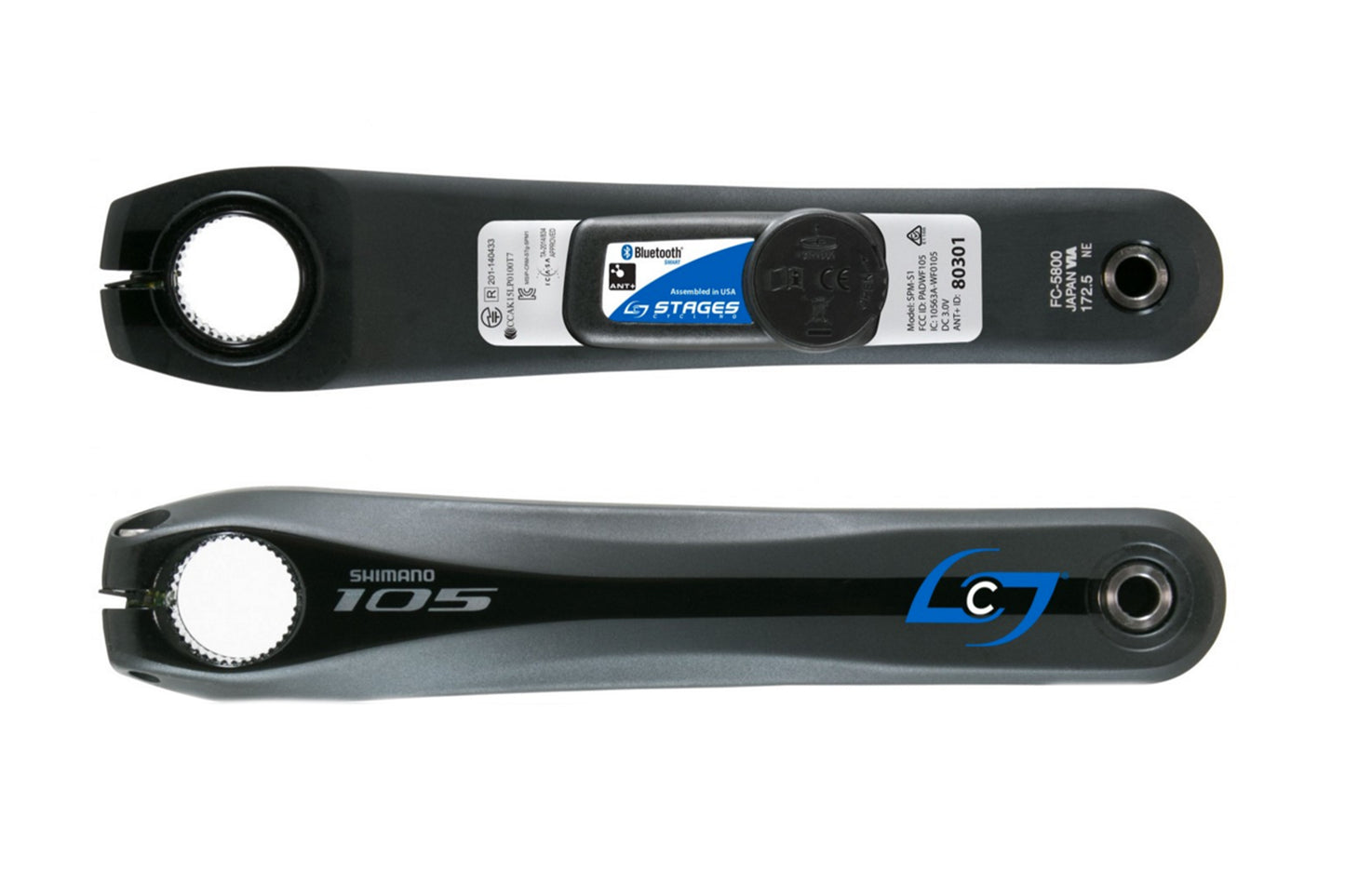 Stages Power Meter Shimano 105 5800 170mm