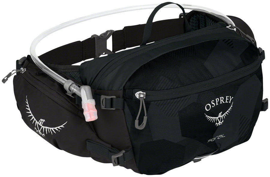 osprey hydration fanny pack Seral 4 Dustmoss Green The AirScape backpanel stacks extra Osprey Seral 4 Mountain Bike
