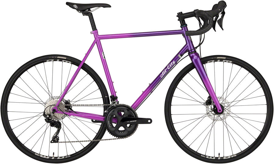 All-City Zig Zag 105 Bike Purple Fade – Incycle Bicycles