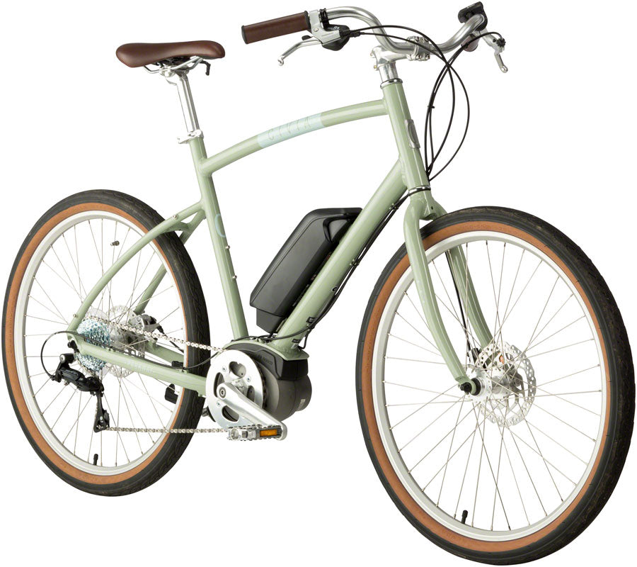 Civia Parkway Step-Over Ebike - Clay Gray