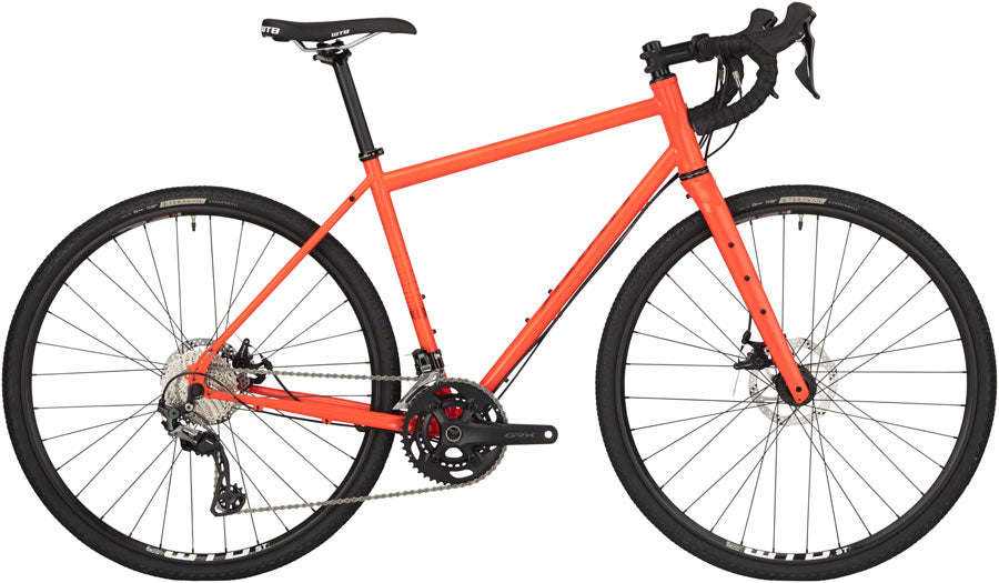 orange gravel bike Salsa Vaya GRX 600 Bike