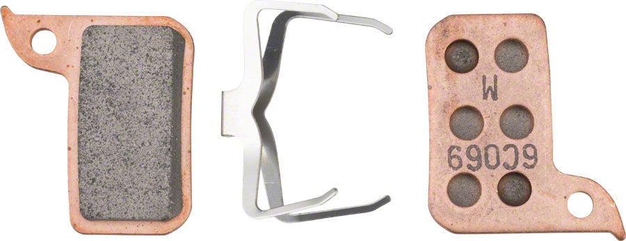 DISC BRAKE PADS - SINTERED/STEEL – MONOBLOCK - SRAM HYDRAULIC ROAD DISC, LEVEL A1 (2017-2019)