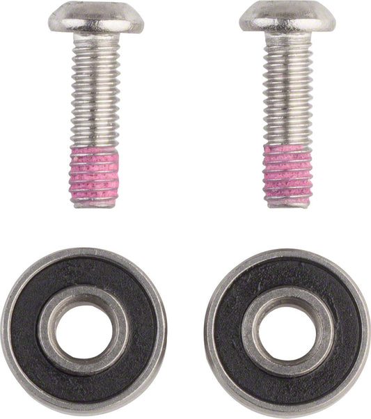 DISC BRAKE LEVER BEARING KIT - (INCLUDES TWO 1/8X3/8X5/32 BEARINGS & HARDWARE) - GUIDE RSC/ULTIMATE/X0 TRAIL/CODE RSC/LEVEL ULTIMATE/G2 ULTIMATE