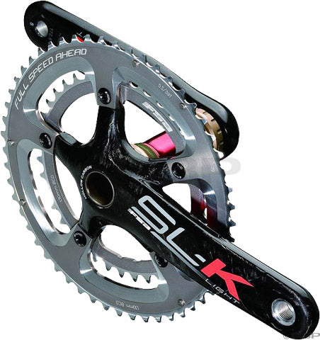 FSA SL-K LIGHTカーボン クランク 175mm 53×39 FSA SL-K LIGHT DIRECT MOUNT 新設計の歯先形状によりパフォーマンス