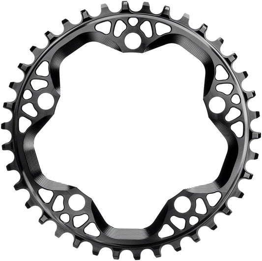 Absoluteblack Round 110 130 Bcd 5 Bolt Cx Chainring - Black