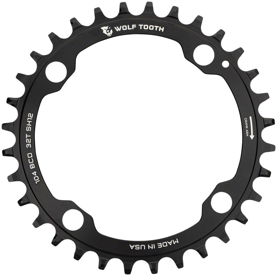 Wolf Tooth 104 BCD Hyperglide+ Chainrings
