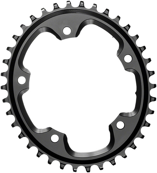 Absoluteblack Oval 110 Bcd 5 Bolt Cx Chainring - Black