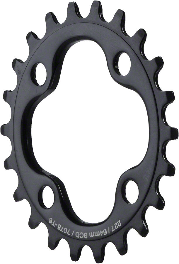 Dimension 24t x 64mm Inner Chainring Black