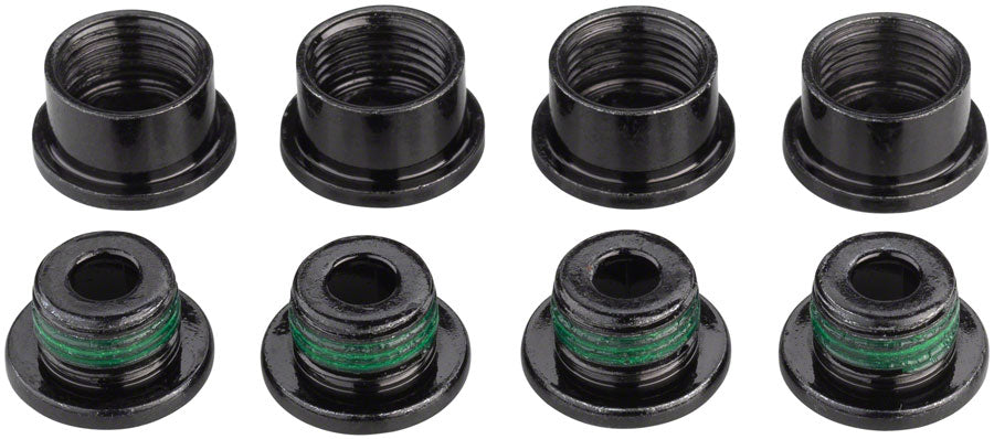 CHAINRING BOLT KIT 4X1 M8.5X5 STEEL BLACK EAGLE EMTB QTY 4