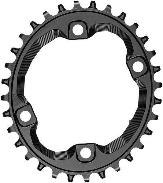 Absoluteblack Oval 96 Bcd Asymmetric Chainring For Hyperglide - Black