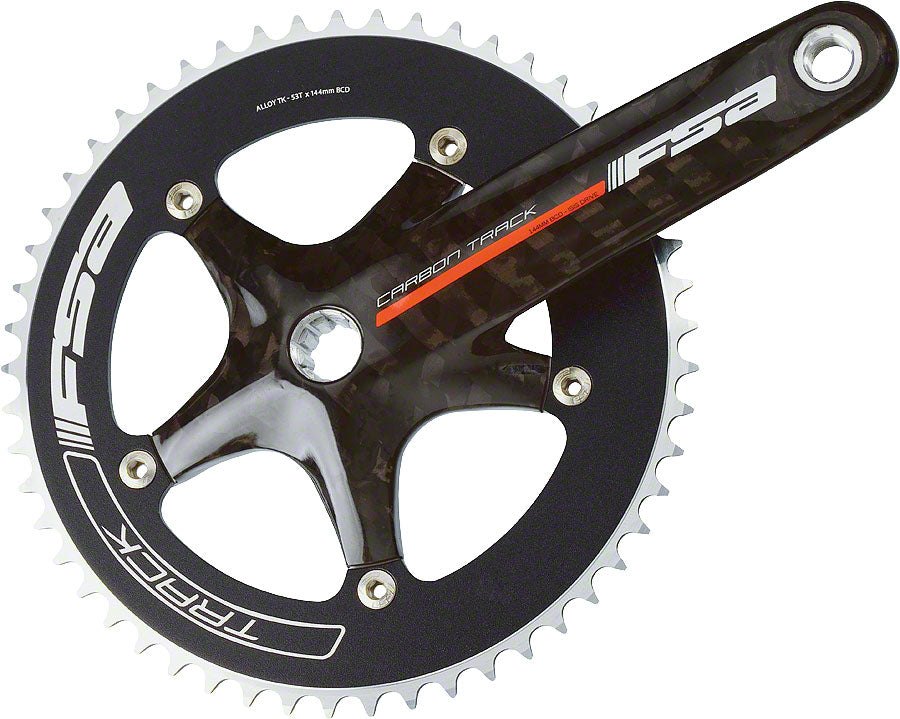 Fsa Track Carbon FSA Vigorelli Track Crankset 50T Carbon Disc