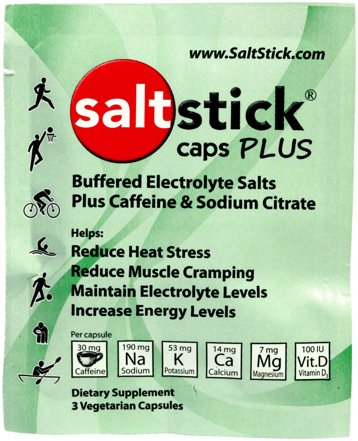SaltStick Caps Plus 3 Cap/Packet