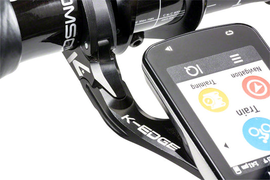 K-EDGE PRO GARMIN HANDLEBAR MOUNT: 31.8MM BLACK