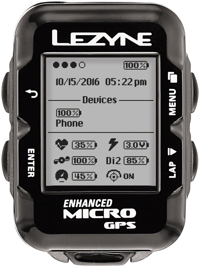 Lezyne Micro GPS Bike Computer – Incycle Bicycles