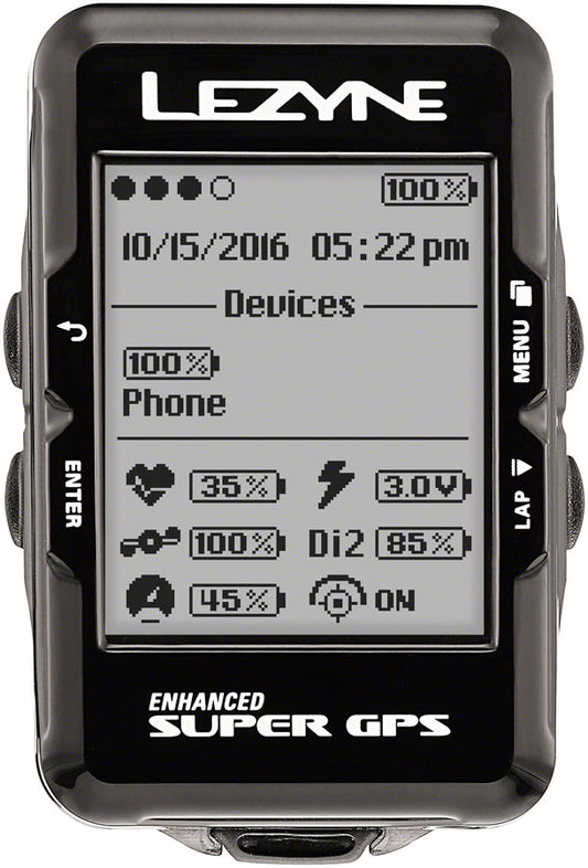 Lezyne Super GPS Bike Computer