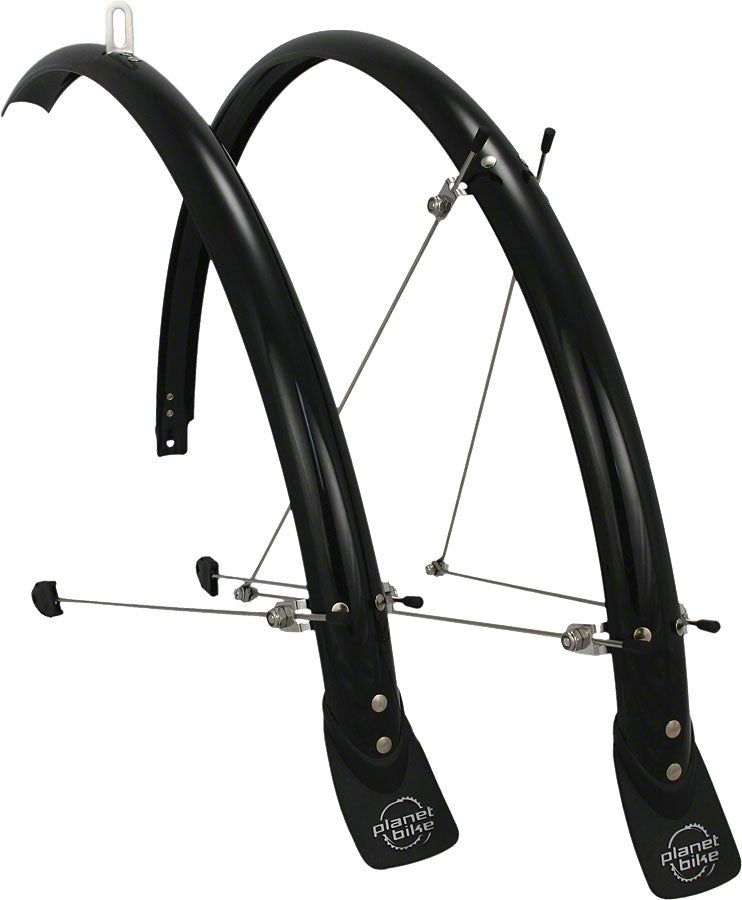 Planet Bike Hardcore 700c x 35 Fender Set: Black (700c x 25)