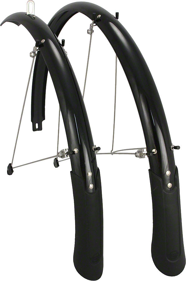 Planet Bike Cascadia 700c Hybrid Touring Fender Blk