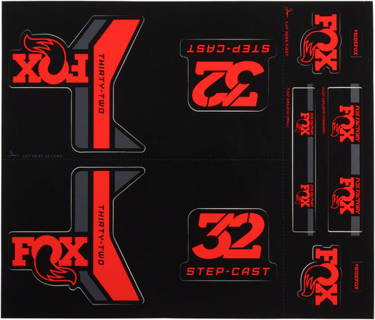 Fox Step Cast Decal Kit