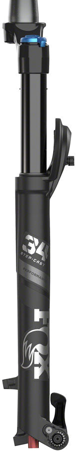 2022 Fox 34 Float SC Performance 29" 120mm15QRx110 1.5T 44mm Rake Grip 3Pos Matte Blk/Matte Blk Logo
