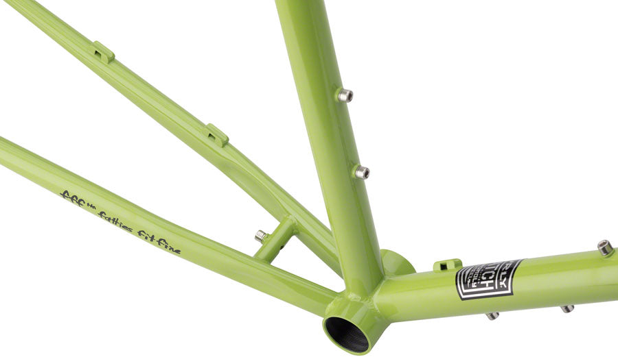 Surly Disc Trucker Frameset - Pea Lime Soup 700