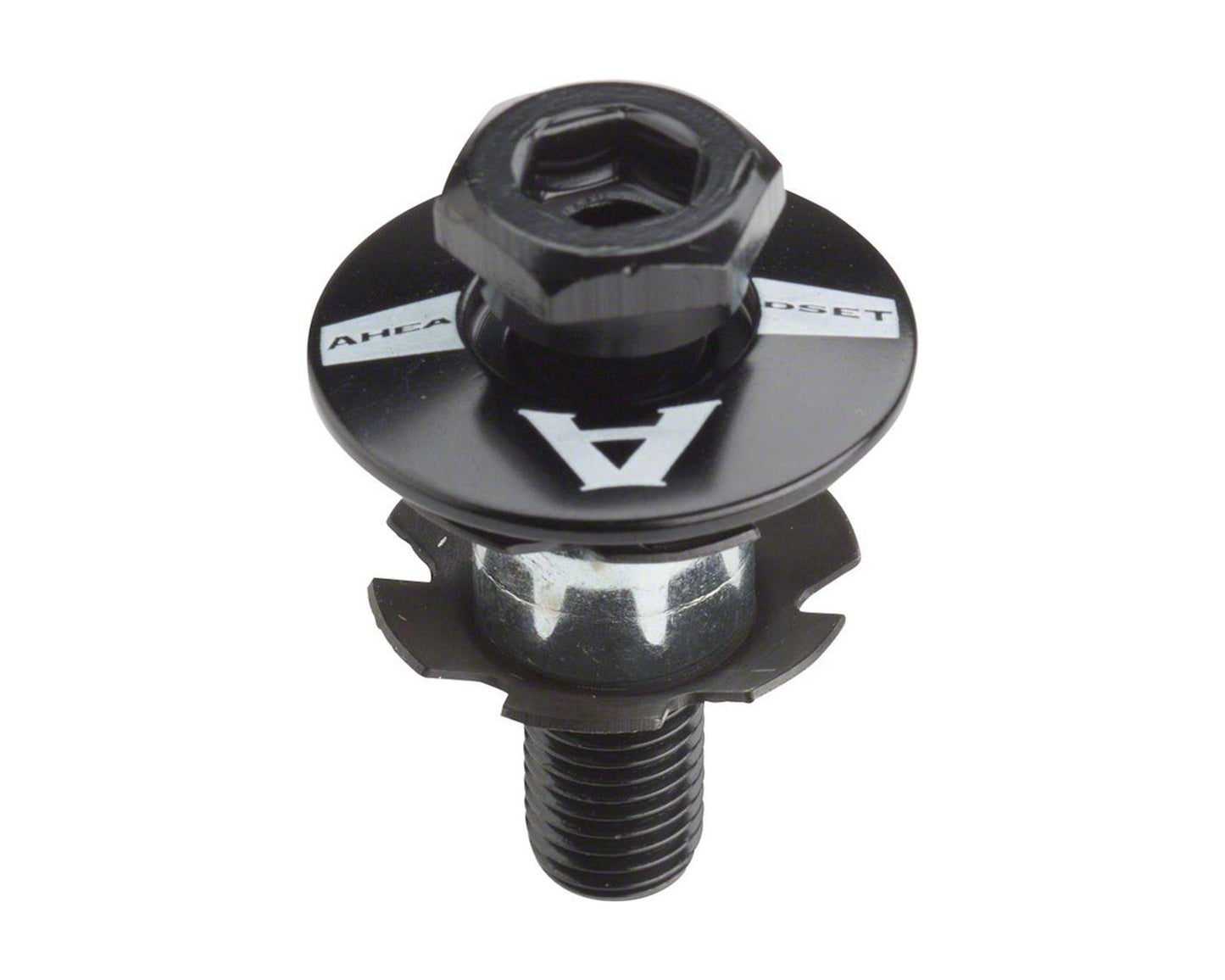 AHEADSET HOLLOW TOP CAP BOLT AND STARNUT FOR 1-1/8 THREADLESS FREESTYLE HEADSETS