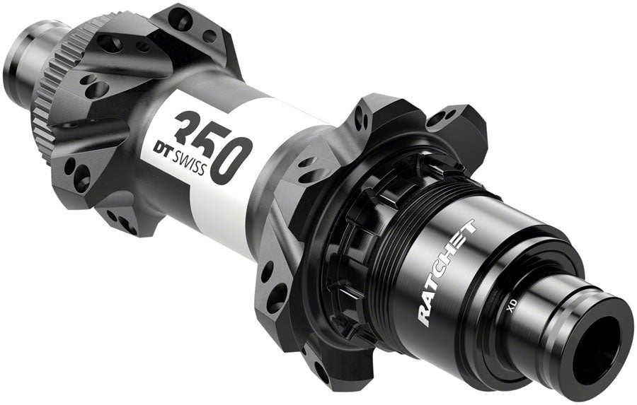 DT SWISS 350 REAR HUB - 12 X 148MM CENTER-LOCK XD BLACK 28H STRAIGHT PULL 36PT