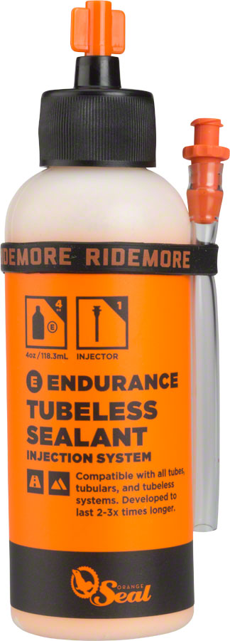 Orange Seal Produit D'Étanchéité Pour Pneus Avec Système D'Injection - Flacon 227 Ml