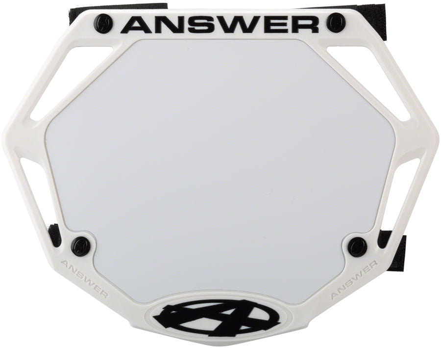 Answer BMX 3D Number Plate Mini