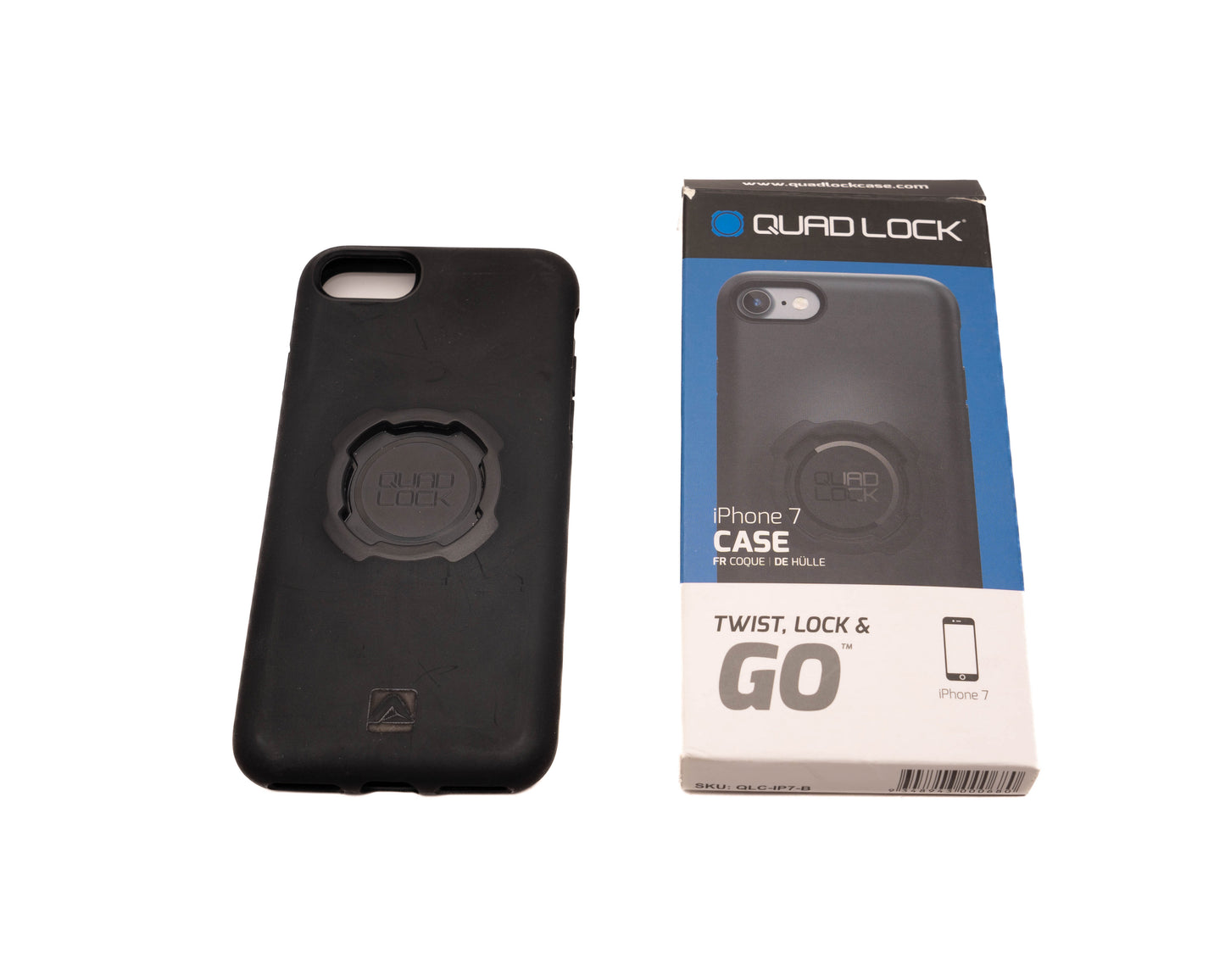 HBAR QUAD LOCK CASE CELL PHONE HOLDER IPHONE 7/8 BK