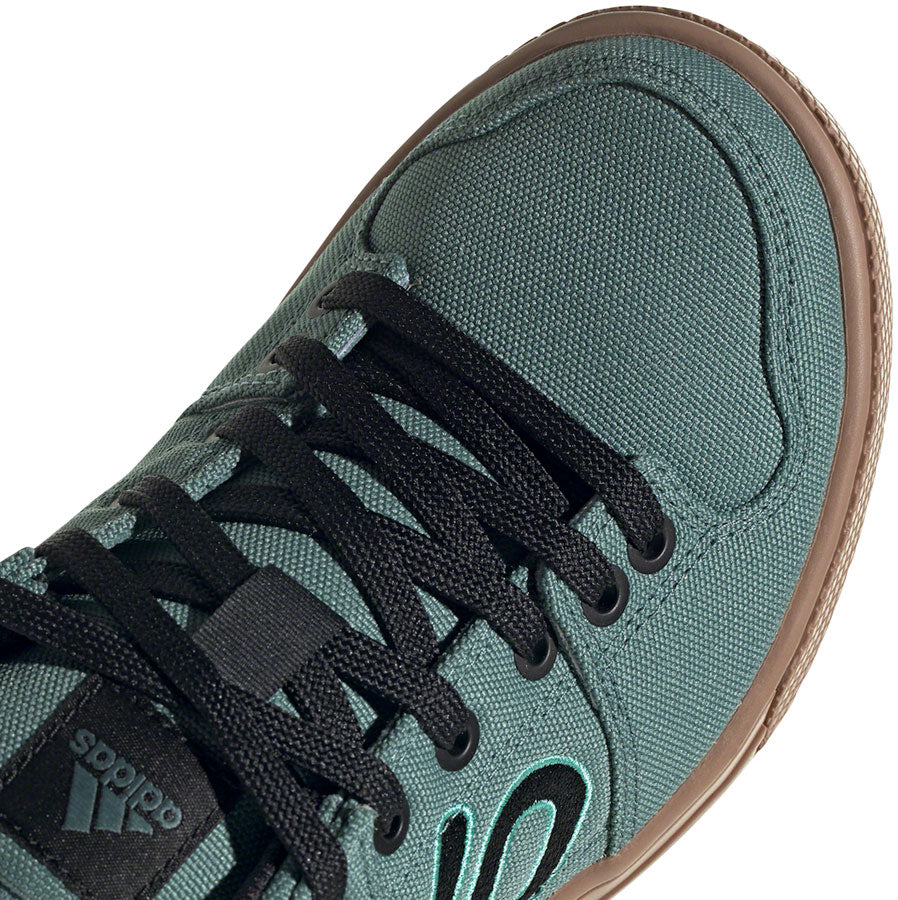 Five Ten Freerider Primeblue Flat Shoe - Women's, Acid Mint / Hazy Emerald / Core Black