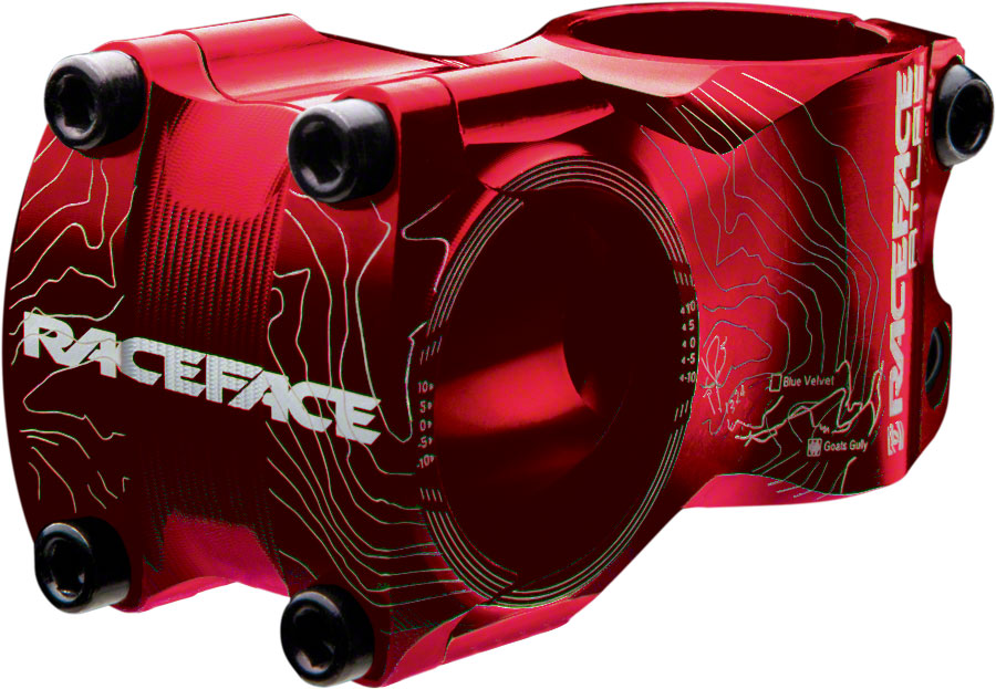 RaceFace Atlas Stem 31.8x50x0 Red – Incycle Bicycles