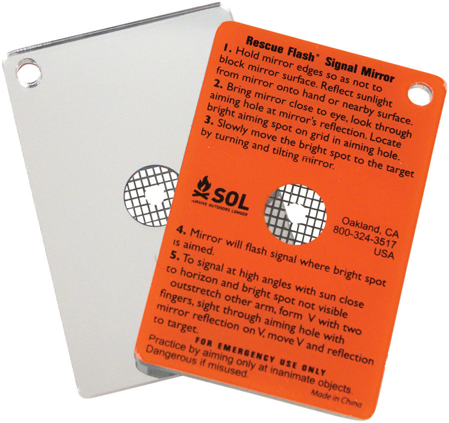 Adventure Medical Kits Rescue Flash Signal Mirror