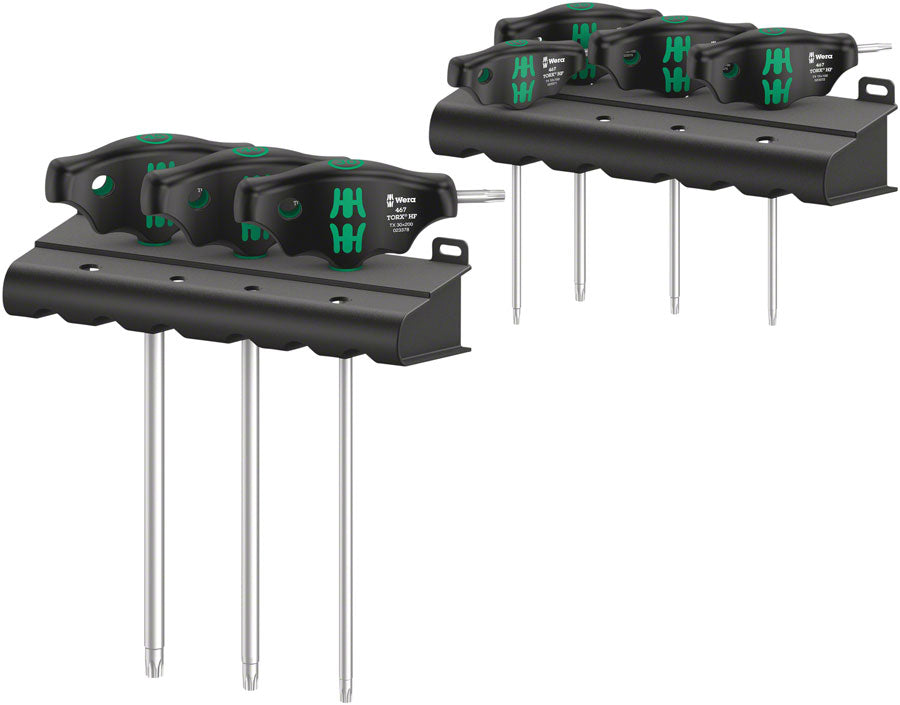 Wera 467/7 T-handle Screwdrivers Torx HF Set