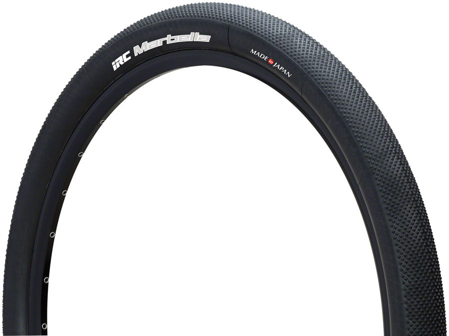 IRC Tire Marbella Tire 700 x 28, Tubeless, Folding, X-Guard Sidewall Protection, Black