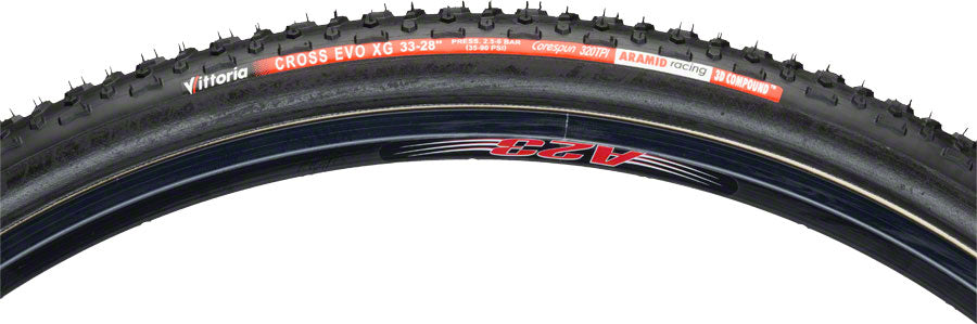 Vittoria CROSS EVO XG 33-28 チューブラータイヤ Vittoria Cross EVO XG II – Incycle Bicycles