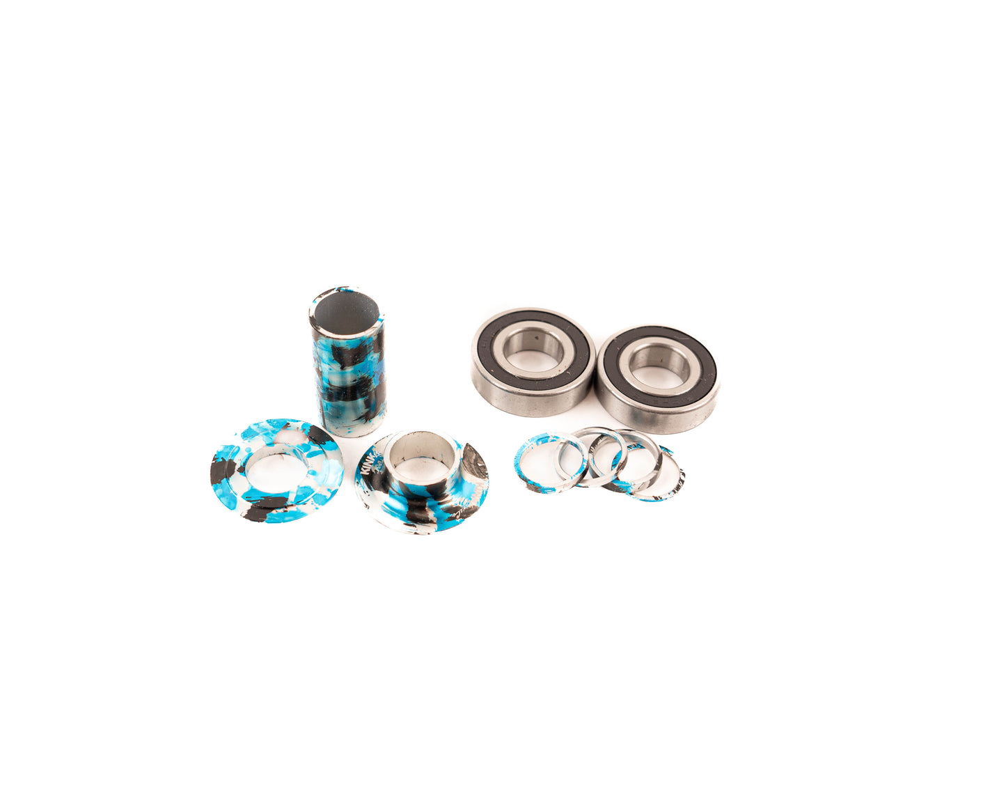 King Mid BB Kit DLX 19mm Blu