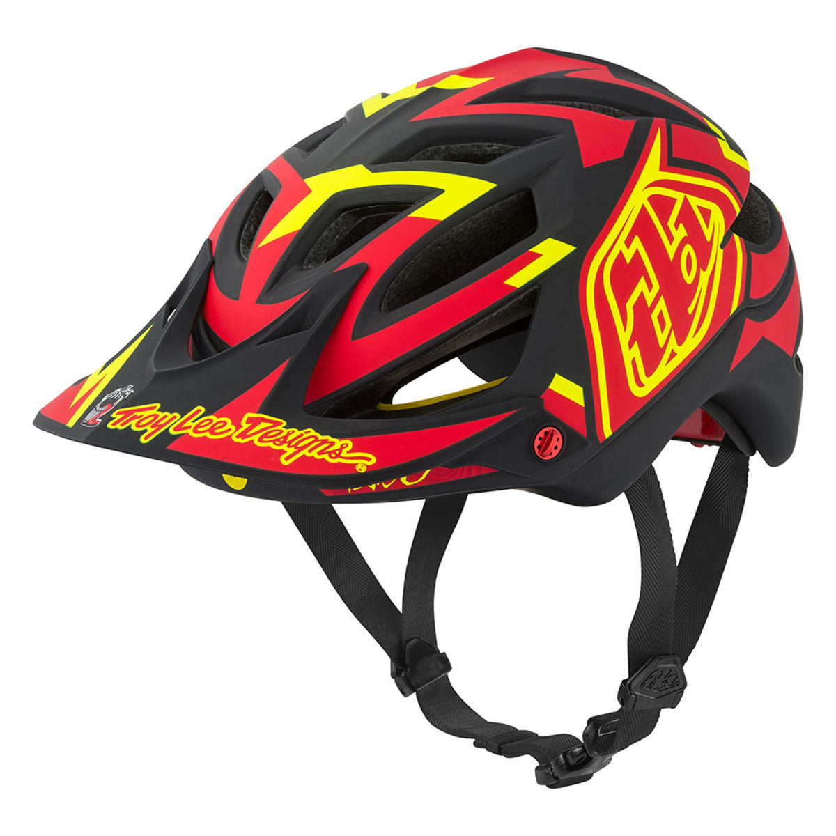 Troy Lee Designs A1 Mips Helmet Vertigo Red XS/SM Troy Lee Designs A1 Mips Helmet Vertigo Red XS/SM