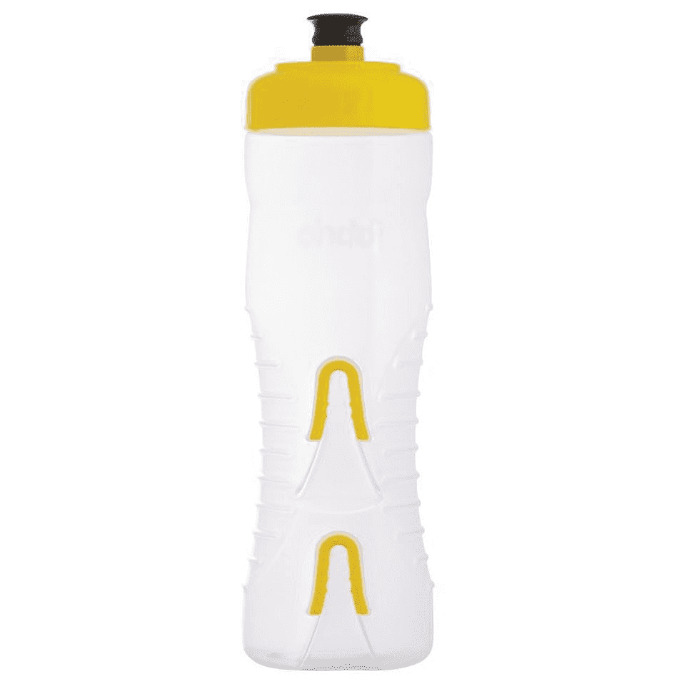 Fabric Cageless Bottle Clear/Ylw 750ml