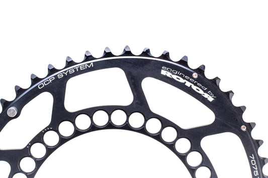 Rotor Qring 53T Aero 130 Bcd Blk Outer - Black