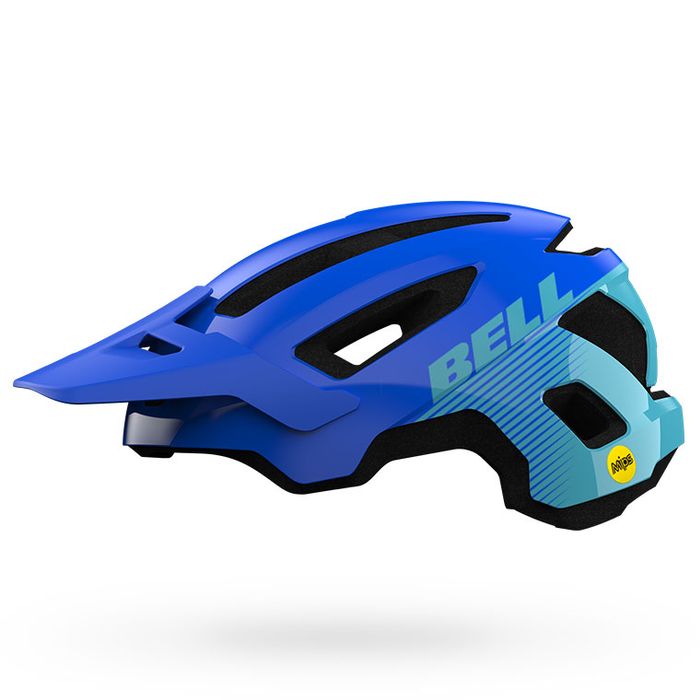 bell nomad mips junior bike helmet Bell Nomad Wmn Drk/Bright Blue Hash UW – Incycle Bicycles