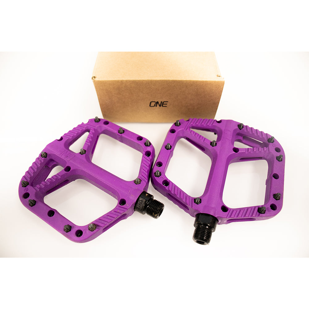 OneUp Flat Pedal Comp Purple – Incycle Bicycles