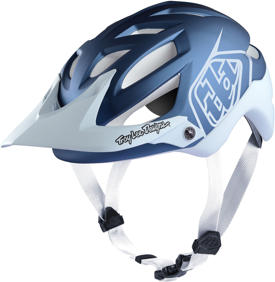 Troy Lee A1 Classic Helmet MIPS Blu/Wht XS/S – Incycle Bicycles Troy Lee A1 Classic Helmet MIPS Blu/Wht XS/S – Incycle Bicycles