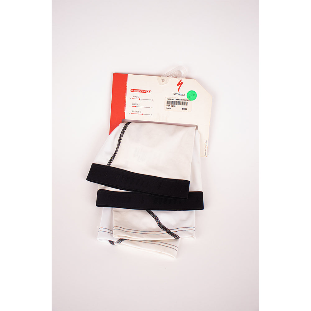 Specialized Therminal 1.5 Knee Warmer - Wht/Blk M