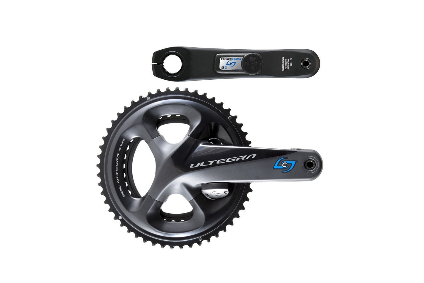 Stages Power Meter LR Ultegra R8000 Crankset 165mm 50/34