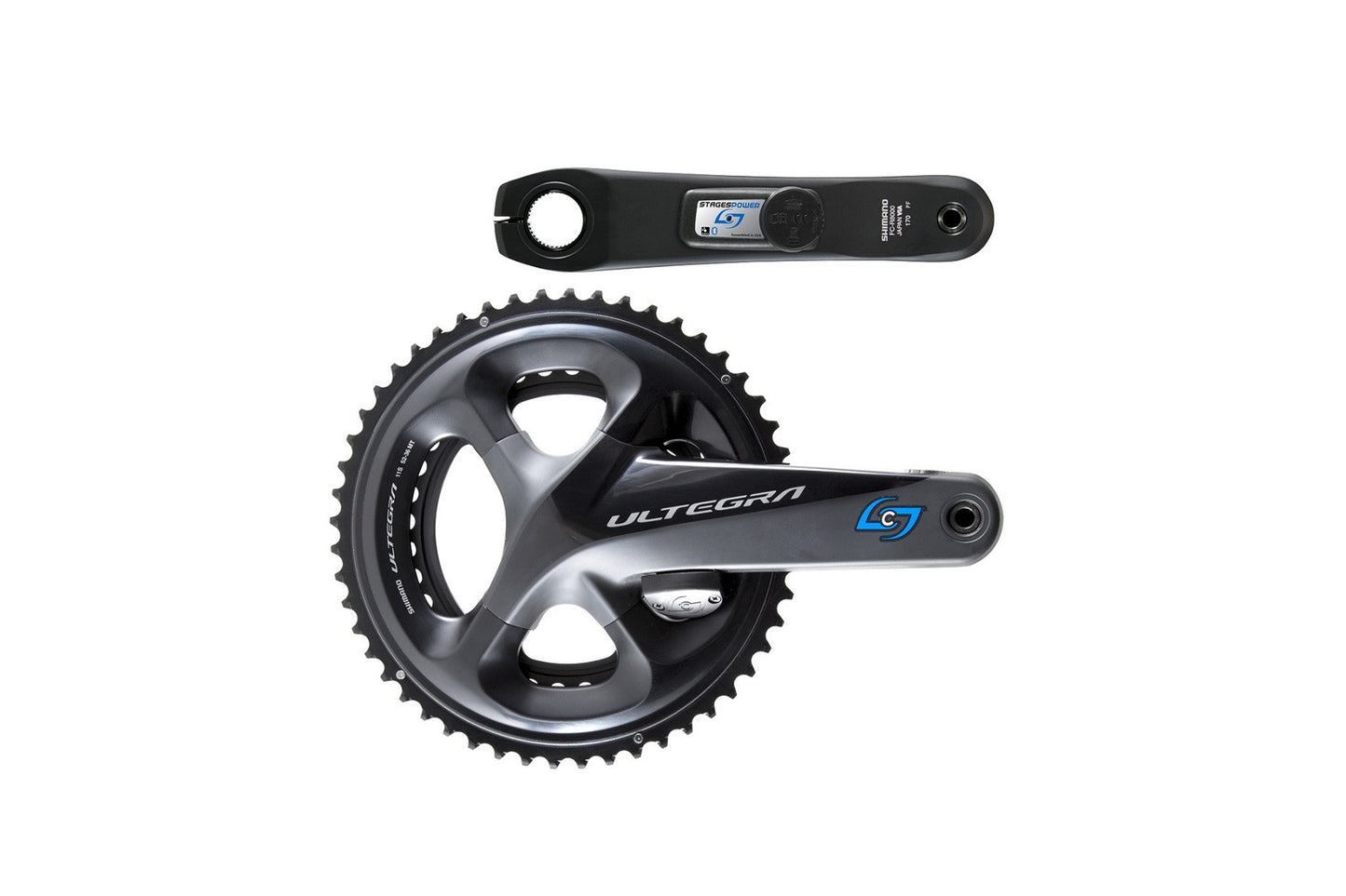Stages Power Meter LR Ultegra R8000 Crankset 170mm 52/36